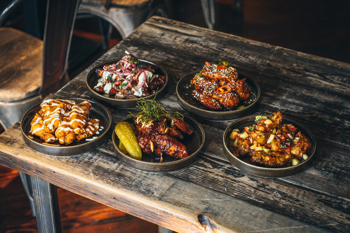 Award-winning chicken at Randy's Wing Bar in Hackney Wick