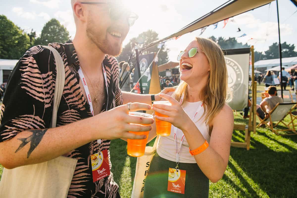 The drinks will be flowing to wash down all that food with Two Keys on the terrace and Della Vite on hand with the bubbles! (Photo Credit: Andy Hughes)