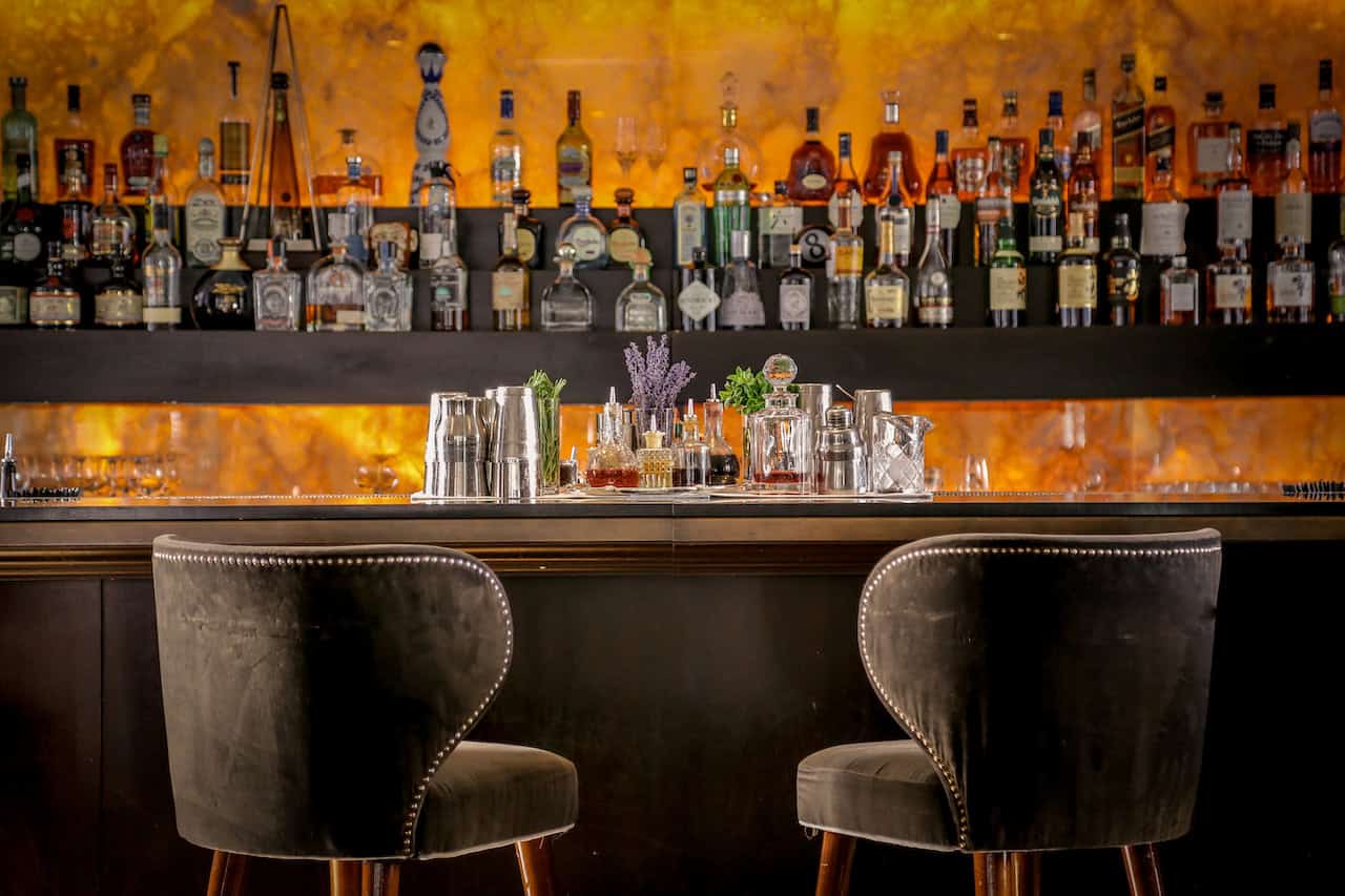 Eat, Drink, Dance at the Glamorous Sumosan Twiga, Knightsbridge: Bar Area