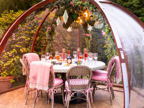 Coppa Club's igloos are now available for bookings at five locations including the brand new Putney site (Photo Credit: JamesBedford.com)