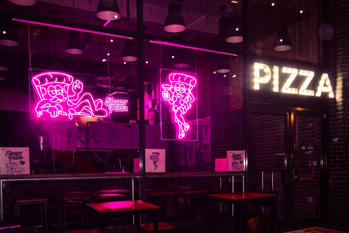 Sleazy Pizza Brick Lane will offer up delicious wood fired pizzas with a side of naughty!