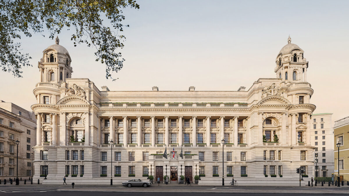 Raffles London at The OWO and The OWO Residences will open in late 2022 at the landmark Old War Office building
