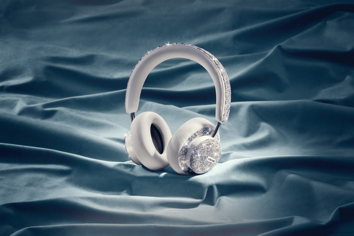 Swarovski embellished headphones inspired by the Miami party scene