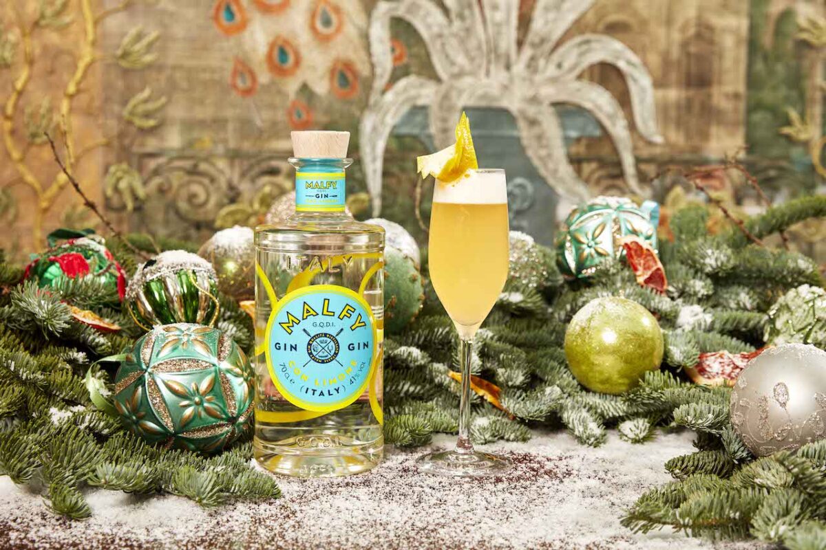 Daphne's have partnered with Malfy Gin this Christmas to put some fizz into the festivities! (Christmas Fizz cocktail pictured)