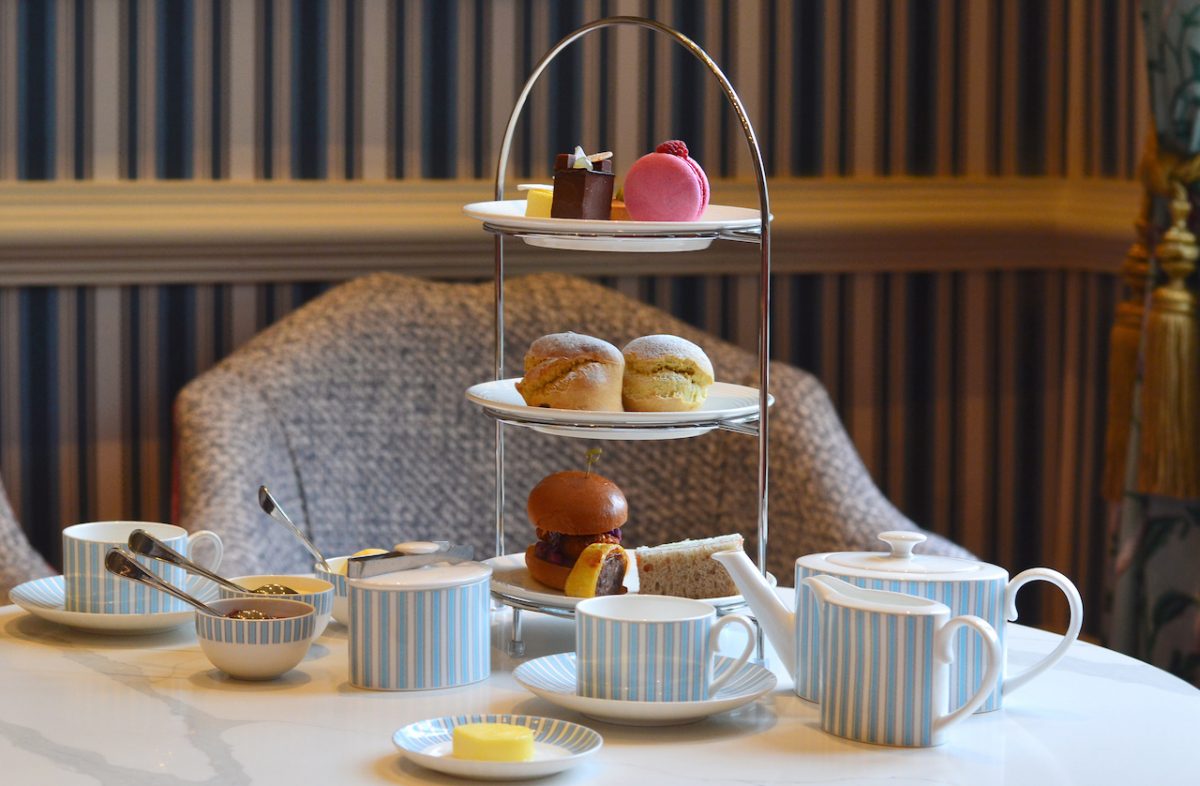 Chef Chris Emery has created this gorgeous Afternoon Tea offering at The Alice