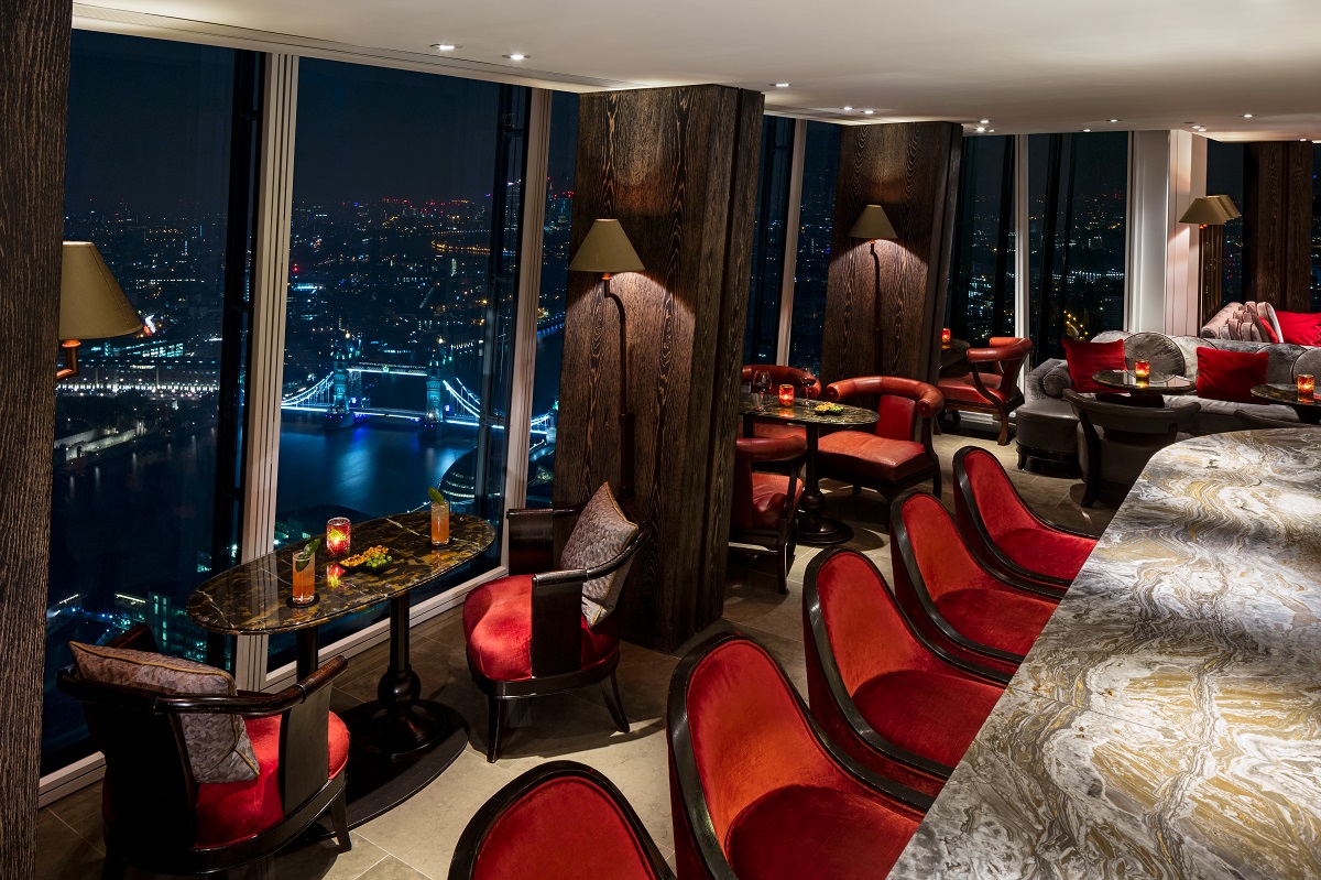 Now THAT's the perfect view to enjoy while sipping on GŎNG Bar's incredible Interlocking cocktails!