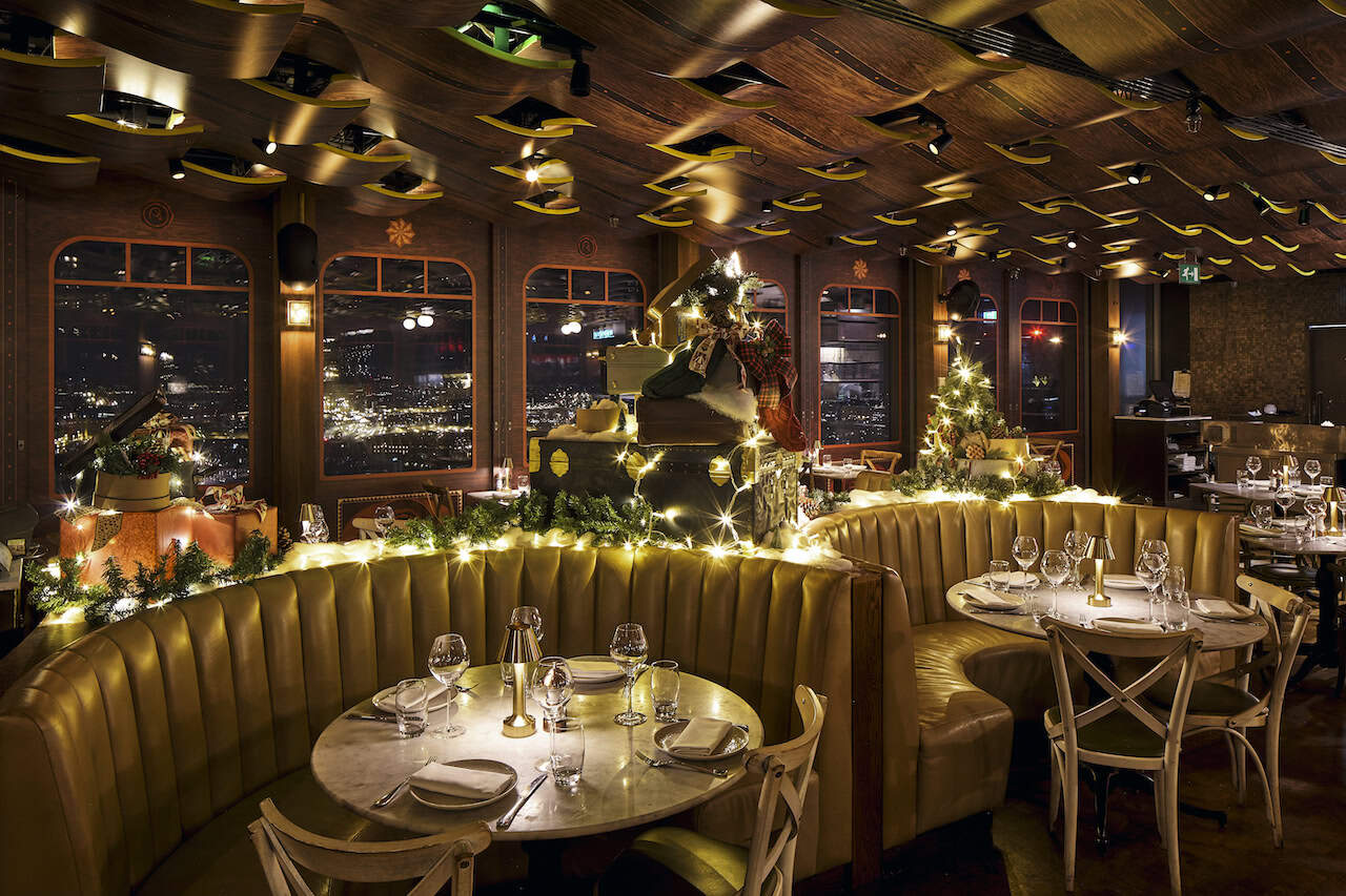 The most incredible food and an amazing atmosphere at Duck & Waffle, Liverpool Street