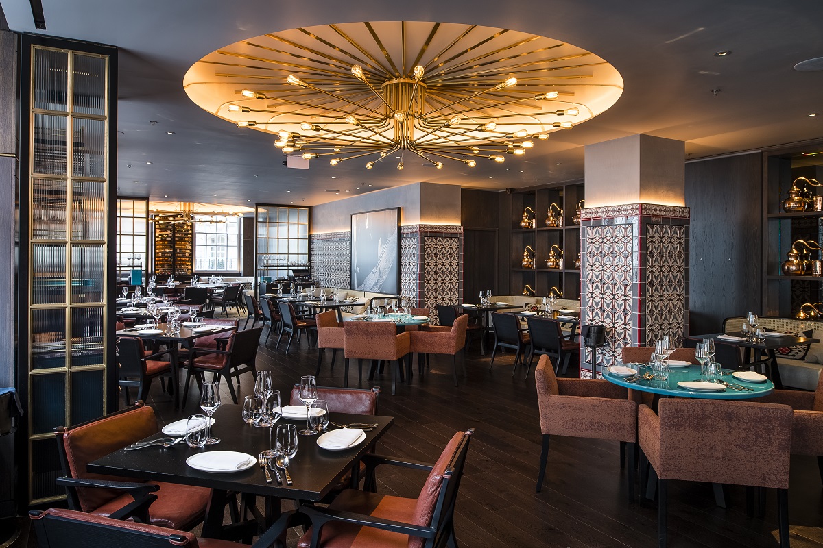 An opulent setting in which to enjoy Anatolian cuisine at Ruya London (Photo Credit: Paul Winch-Furness)