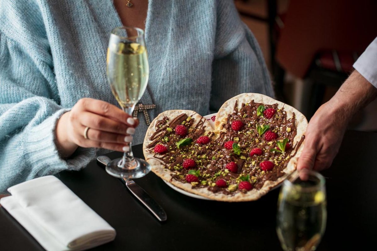 Nutella hearts are winning us over this month at Crazy Pizza Marylebone and Knightsbridge