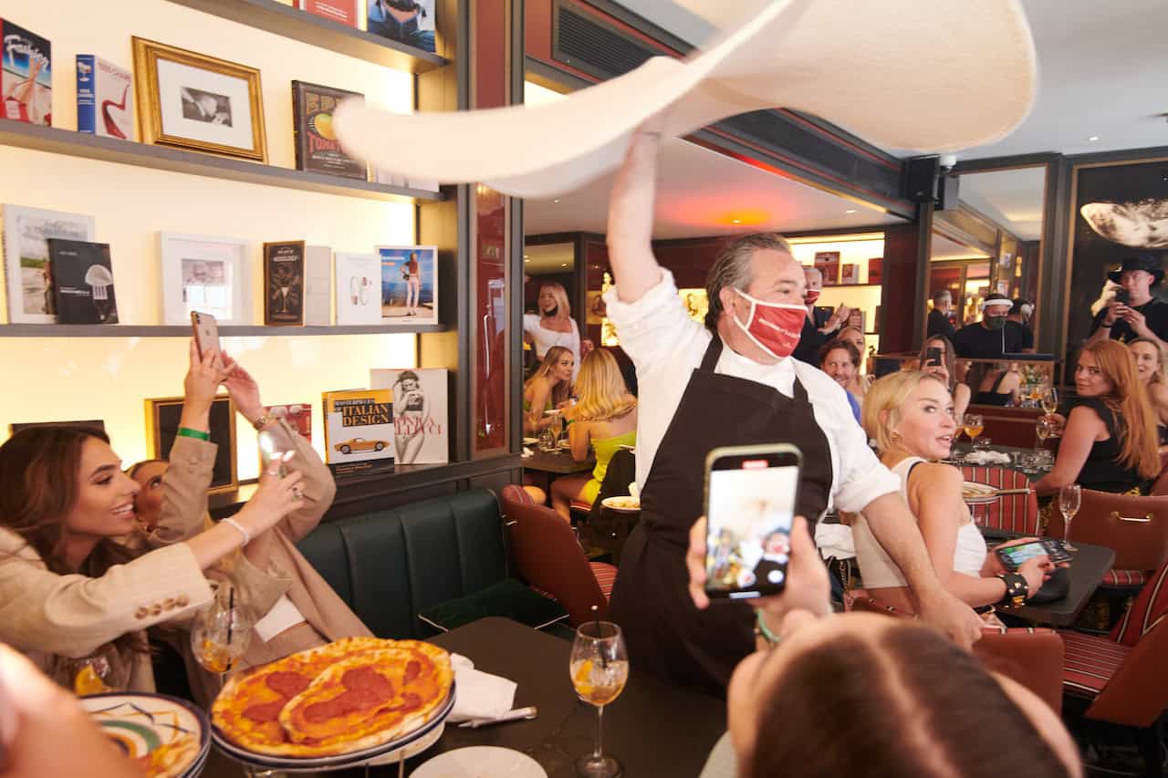 Is there a crazier time to be had than on a Saturday afternoon at Crazy Pizza's Crazy Bubbles Brunch?!
