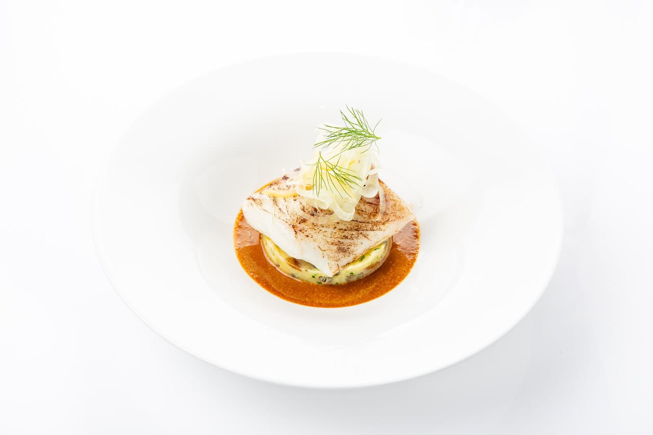 The pan fried sea bass was a definite winner at Marina Social Dubai