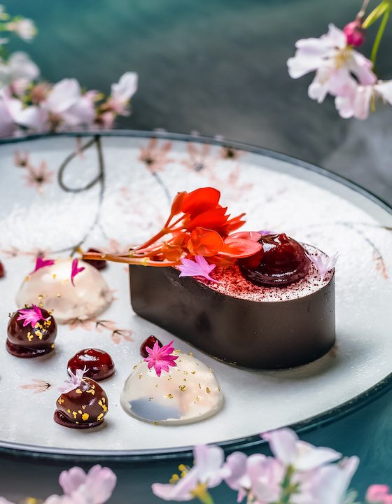 Incredible desserts - part of The Magic of the Blossom Dragon menu at The Ivy Asia, Chelsea (Photo Credit: Lateef.photography)