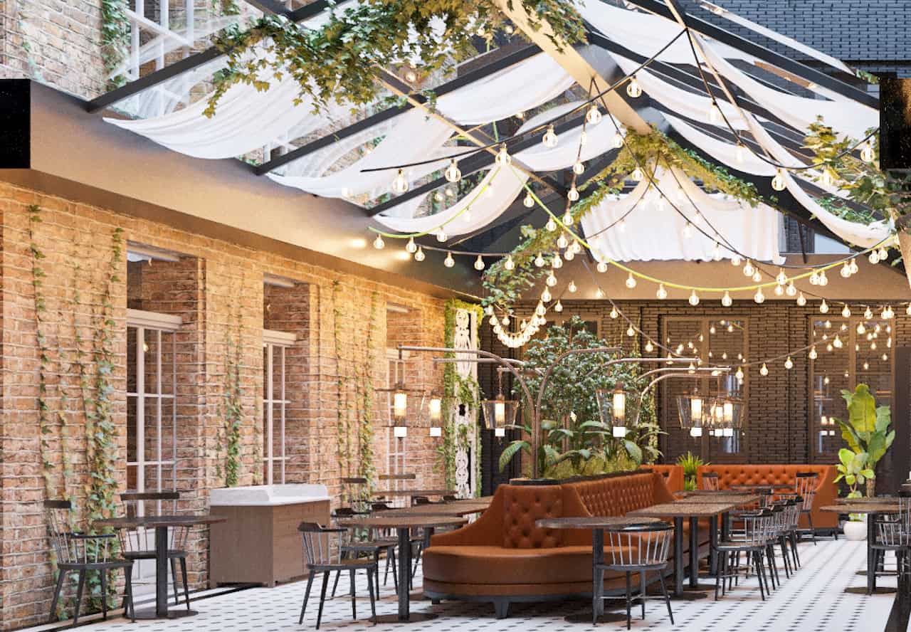 Sun Street Hotel boasts a hidden terrace area exclusive to residents