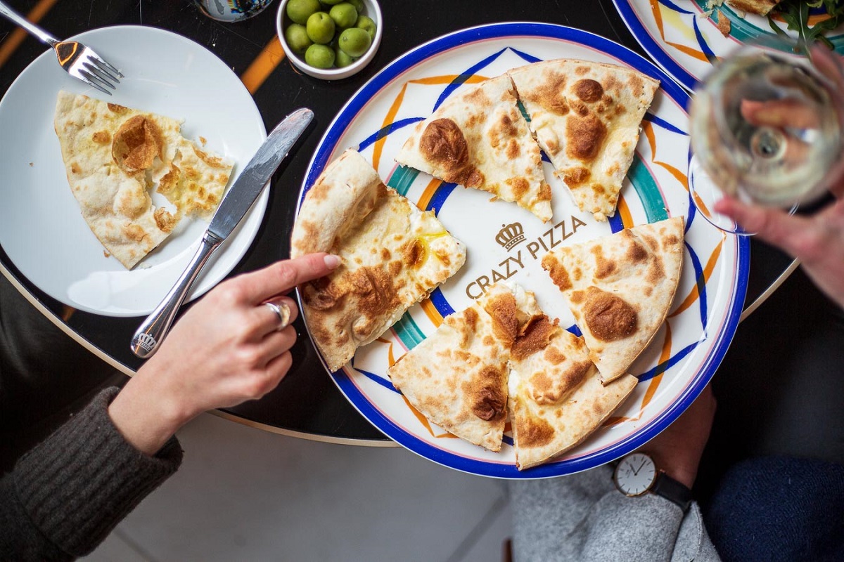 A whole lotta crazy at Crazy Pizza Marylebone - The Luxe List June