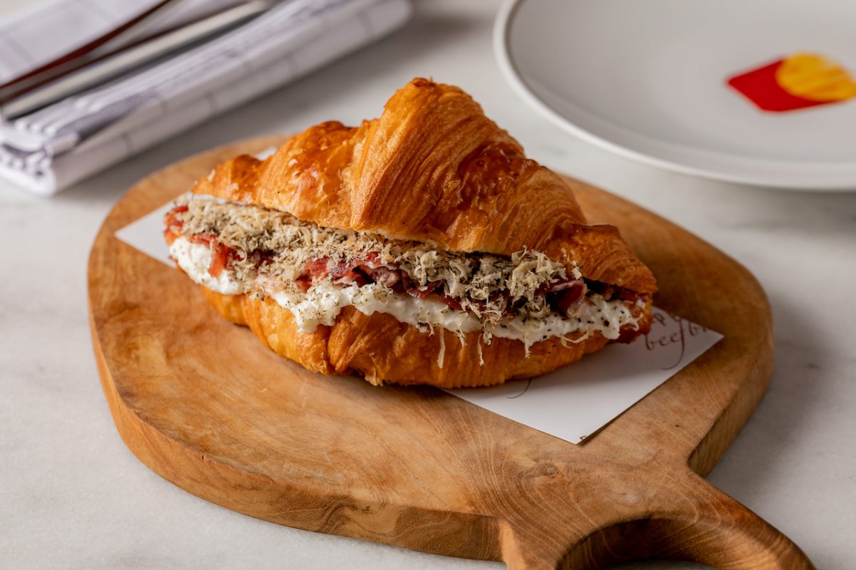 Savoury croissants at Le Petit Beefbar will make your weekend! (Photo Credit: Justin de Souza)