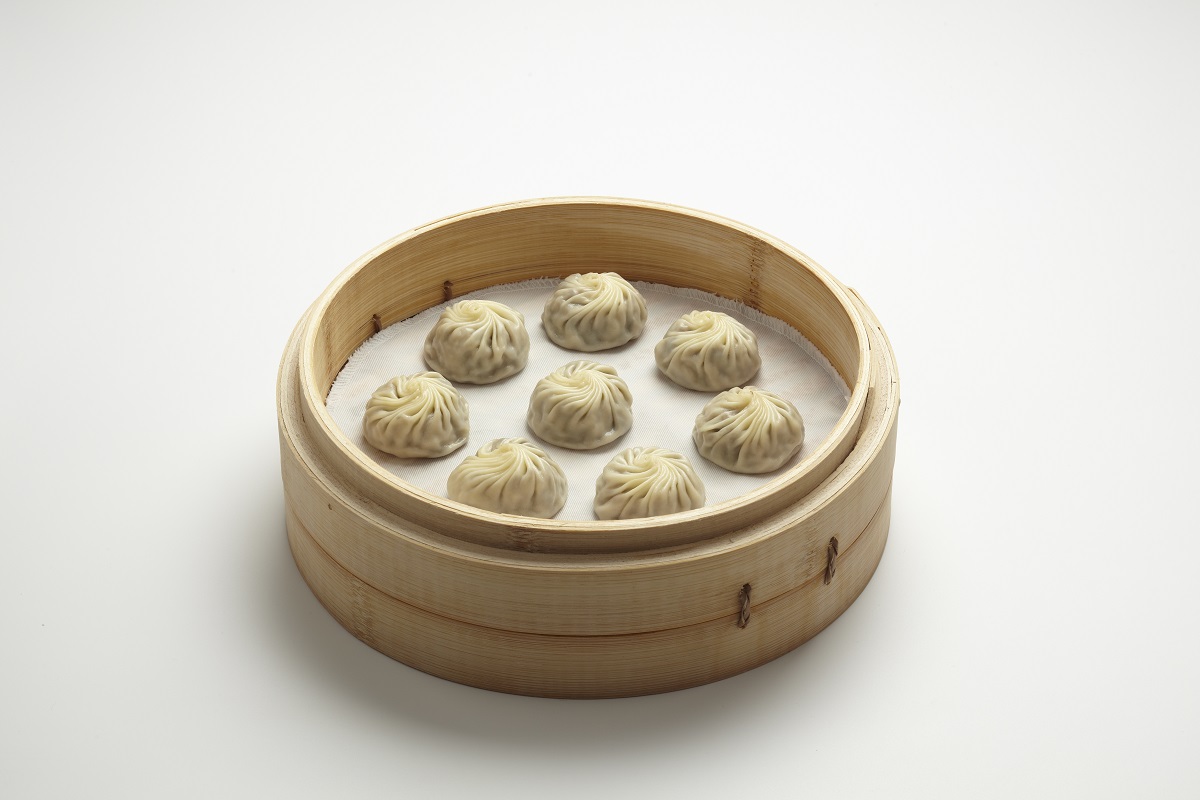 Steamed Assorted mushroom xiao long bao infused with truffle oil at Din Tai Fung, Centre Point