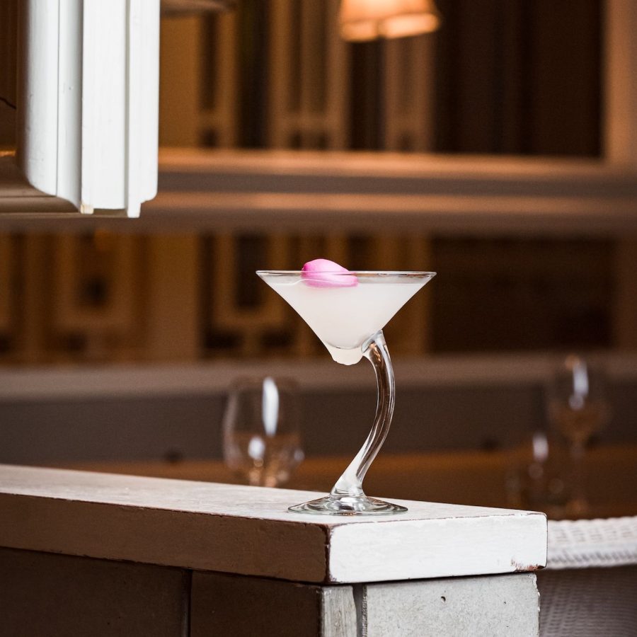 Rose lychee martini is a must-order at Australasia, Manchester