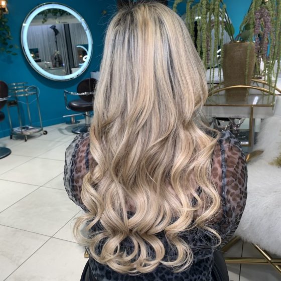Beauty & Melody, Marble Arch tape hair extensions