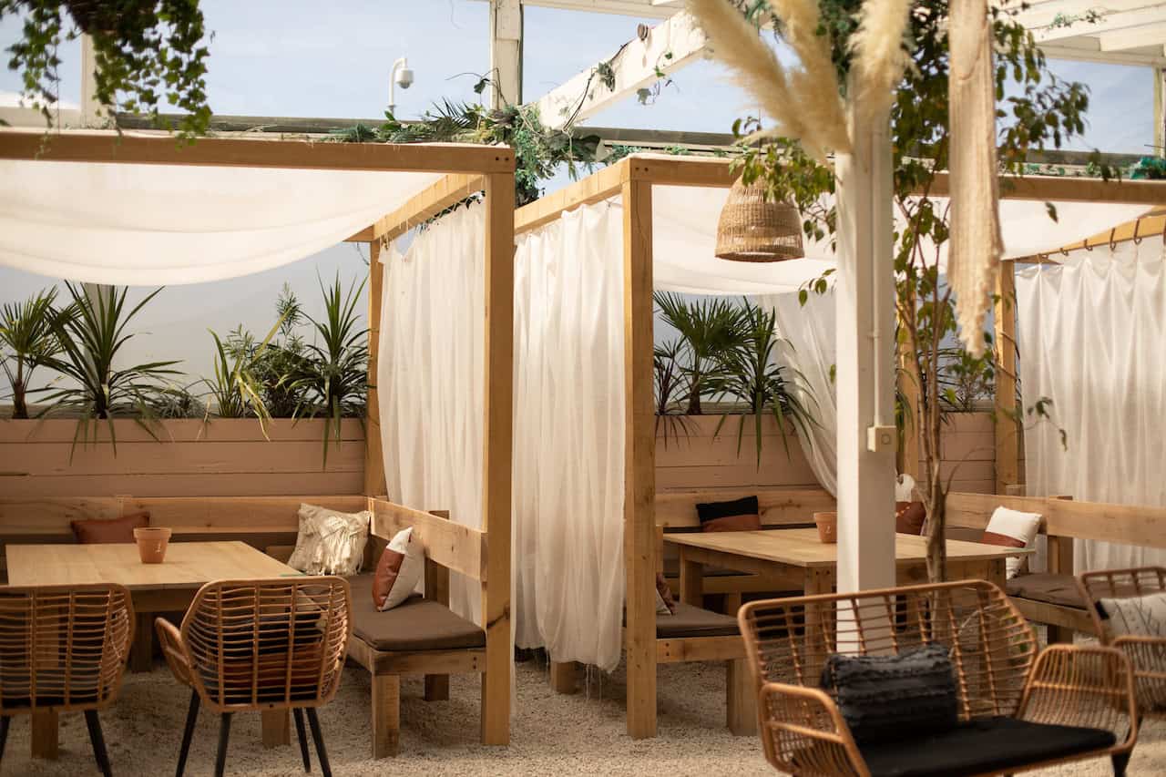 Party vibes and palm trees at the Tulum inspired Pergola Paddington Paraiso!
