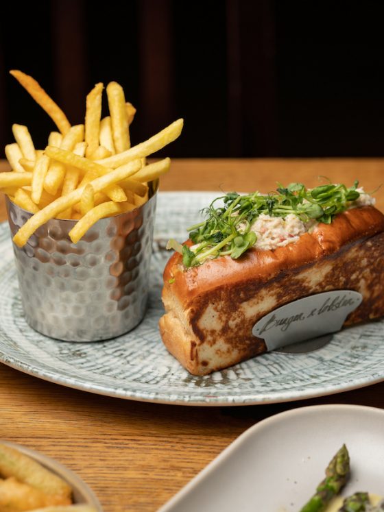 Crab cocktail roll at Burger & Lobster - on the new summer menu in London