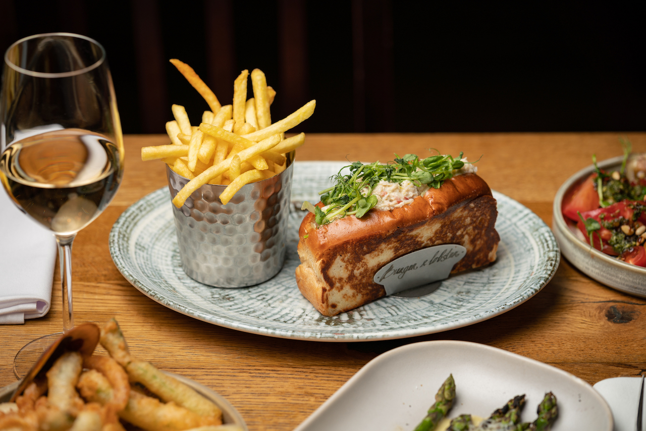 Crab cocktail roll at Burger & Lobster - on the new summer menu in London