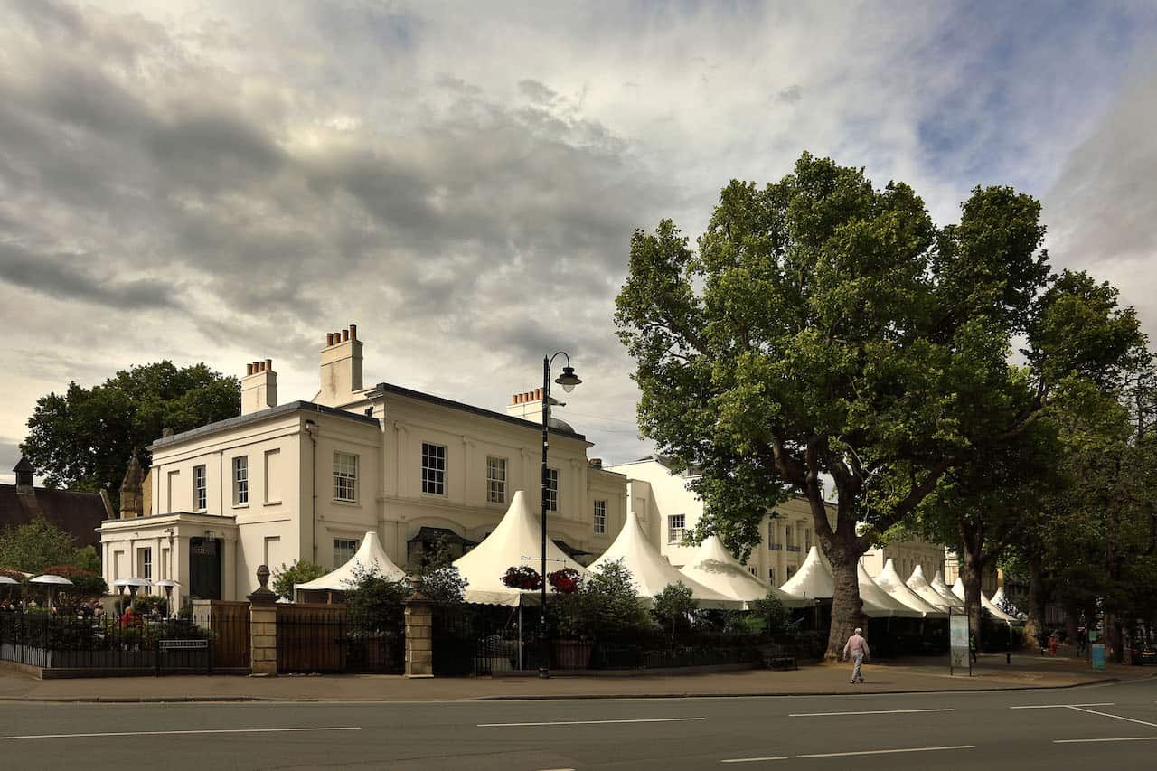 No. 131 is set across 3 Georgian townhouses on the Cheltenham promenade