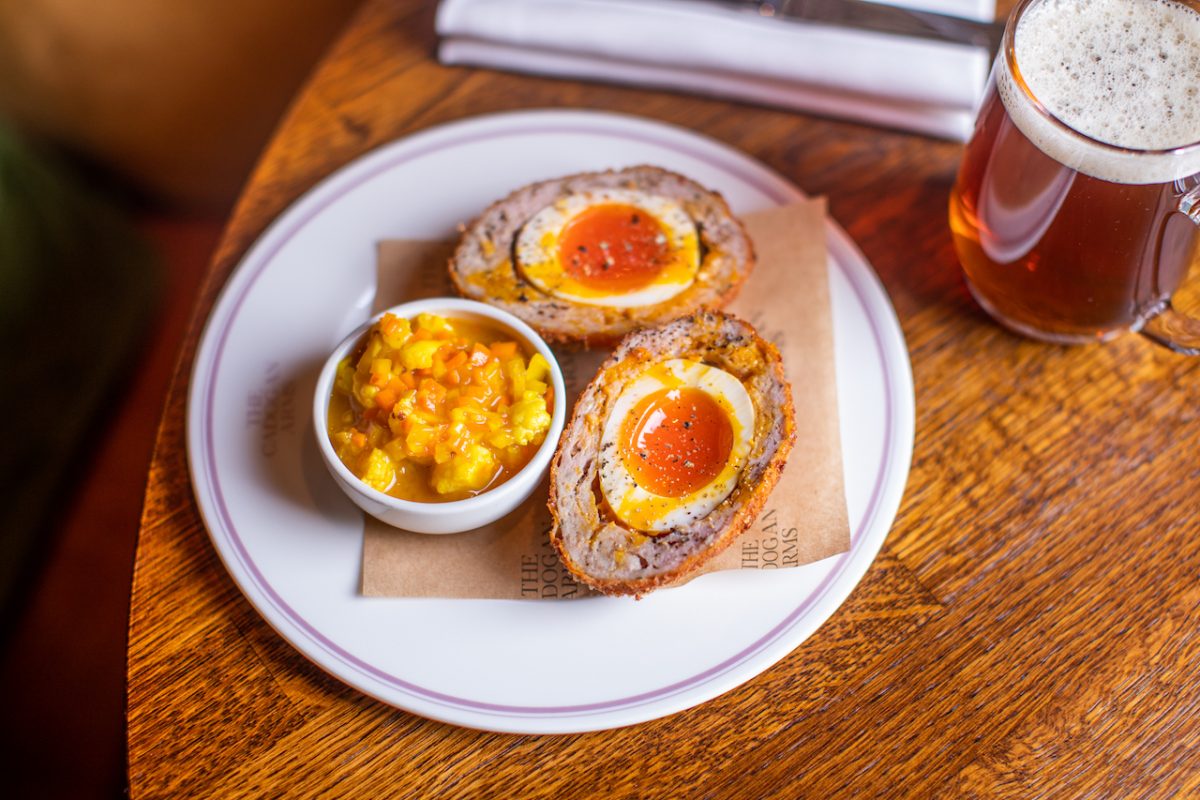 The Cadogan Arms Summer Beer Festival - what could be better than a good pint and a scotch egg?!