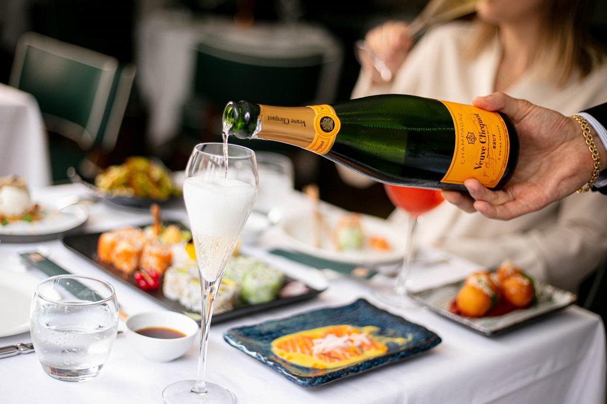 Champagne brunch done right at Sumosan Twiga with Veuve Clicquot