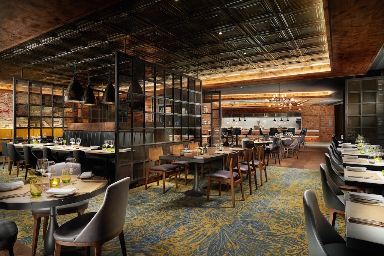 Oxbo - a great setting for bottomless weekend brunch at the Hilton Bankside