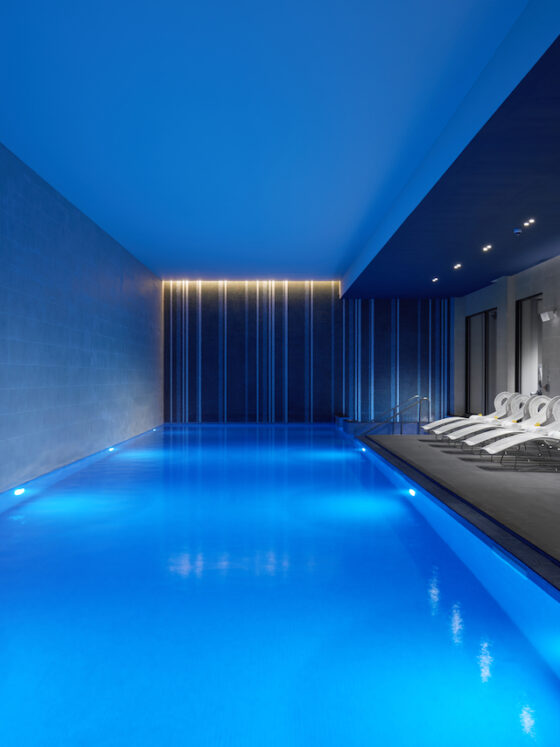 Enjoy the 17 metre swimming pool and spa when you stay at Hilton Bankside