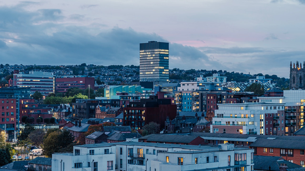 Sheffield City Centre Photo by Harrison Qi on Unsplash