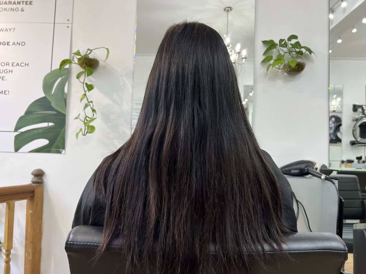 The 'before' at Luke Ormsby Hair