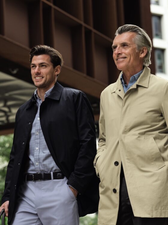 Father's Day Gifting: Charles Tyrwhitt Classic Cotton Raincoat priced at £179.95 in three colours