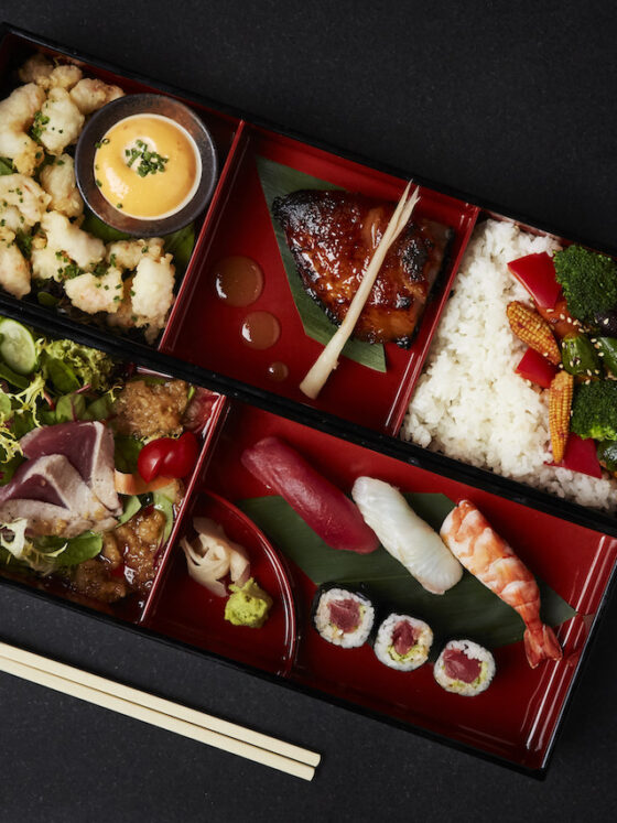 The new mid-week Bento Box offering at Nobu Shoreditch