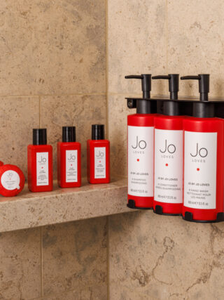 Jo by Jo Loves products will be stocked from 1st July at Shangri-La The Shard, London for a luxurious bathing experience