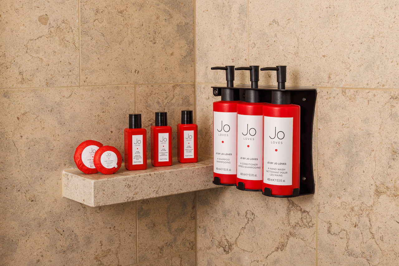 Jo by Jo Loves products will be stocked from 1st July at Shangri-La The Shard, London for a luxurious bathing experience