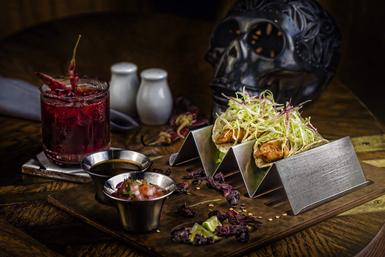 To-die-for fish tacos at UNICO 20°87°'s Mexican restaurants Cueva Siete