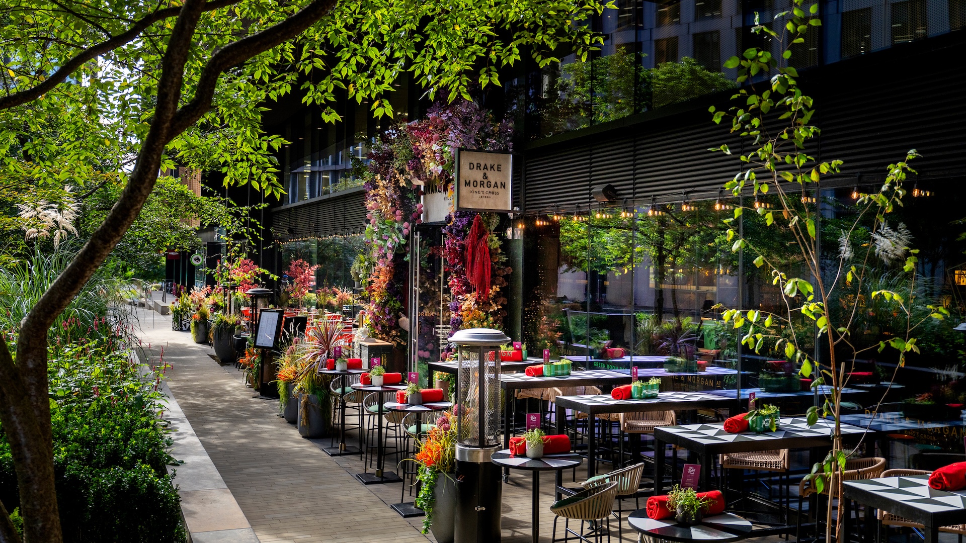 Black Ruby Terrace at Drake and Morgan