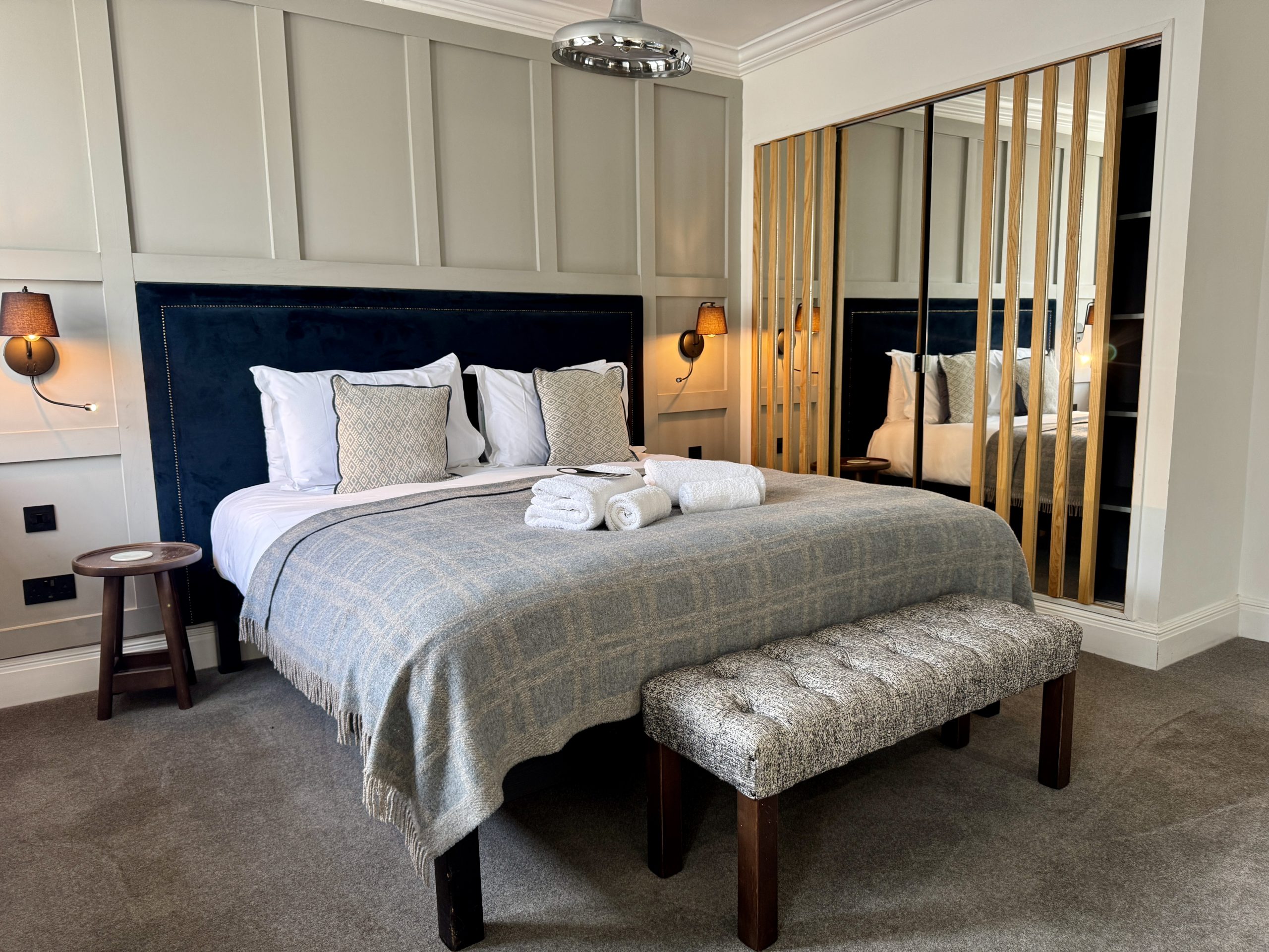 The perfect mix of modern and country - rooms at The Black Bull are luxurious and stylish