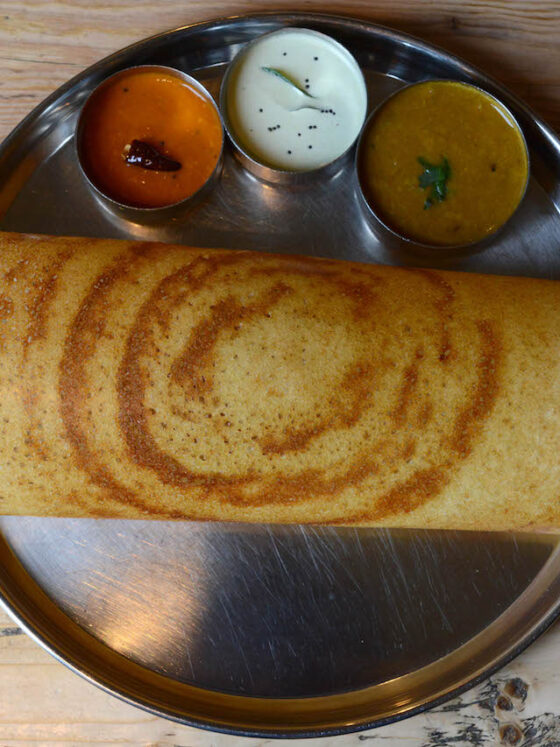 The dosa is an absolute must try if you are visiting Dosa Kitchen (photo credit: Mathen Ganesan)