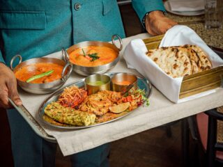 Brunch offering at Bombay Bustle