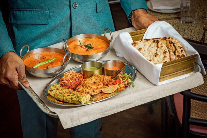 Brunch offering at Bombay Bustle