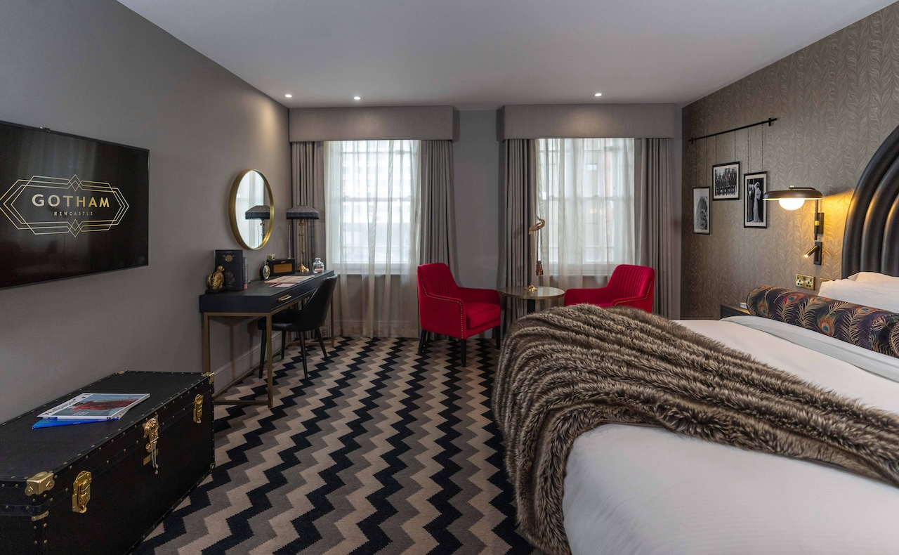 Hotel Gotham Newcastle - Blending glamour and opulence of a bygone era with modern styling