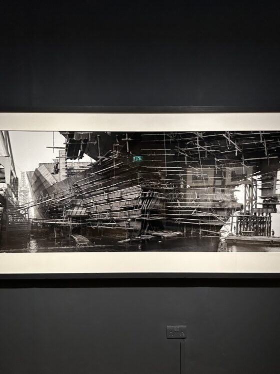 The Last Ships at Laing Art Gallery - snowy street