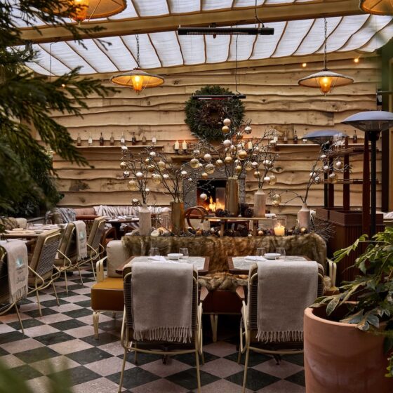 Dovetale's gorgeous winter terrace