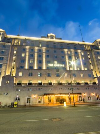 The Queens Hotel is a stone's throw from Leeds train station