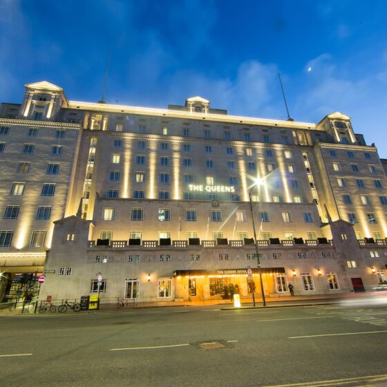 The Queens Hotel is a stone's throw from Leeds train station