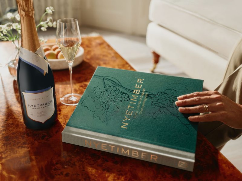 A bottle of Nyetimber and the gorgeous Nyetimber book are the perfect gift.