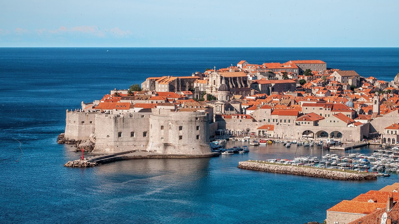 The walled city of Dubrovnik in Croatia is steeped in history