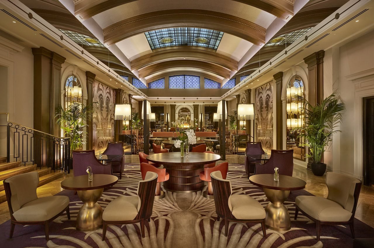 The Sheraton Grand London Park Lane - Palm Court (Photo Credit: Matthew Shaw)